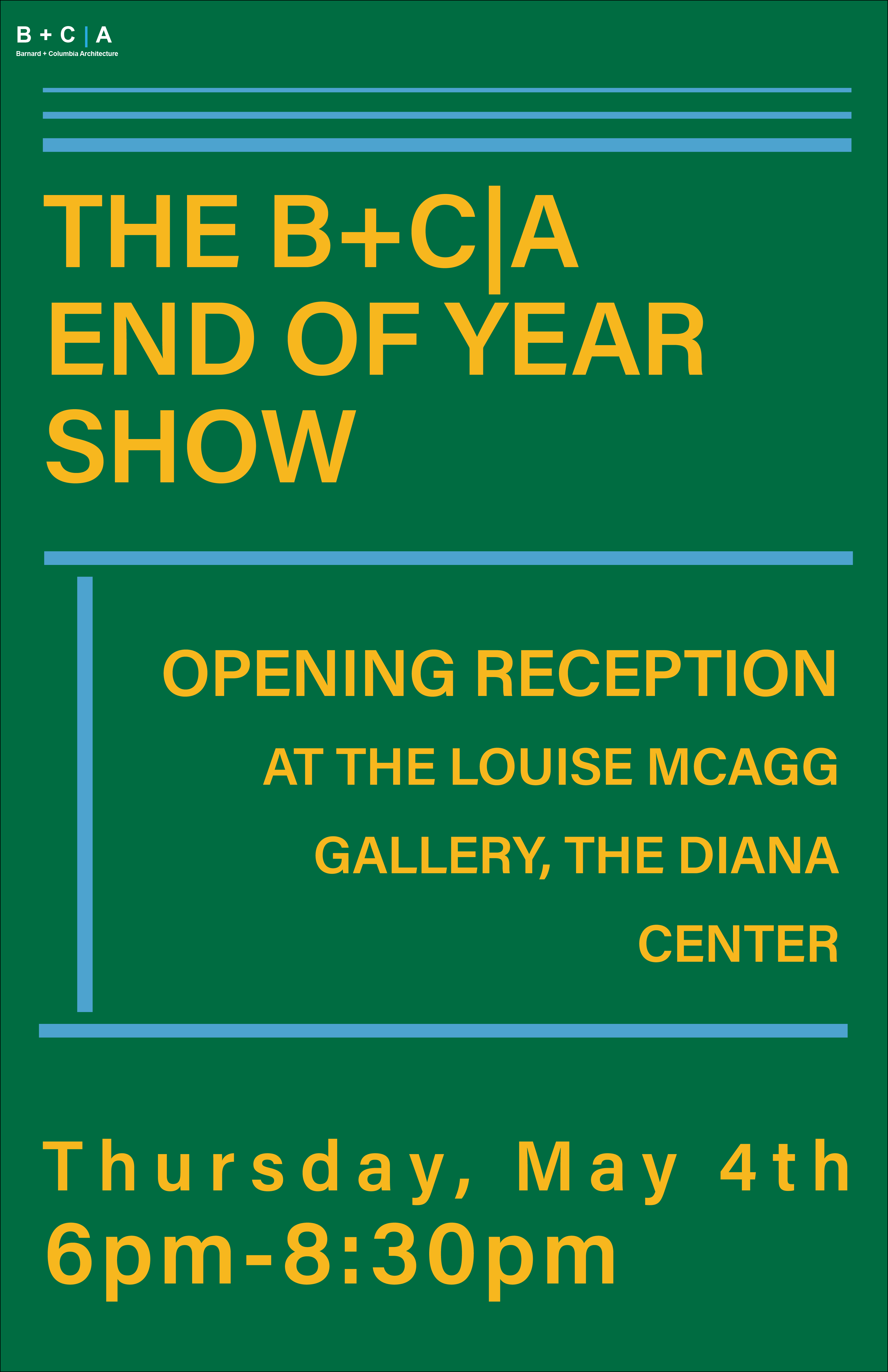 The B+C|A End of Year Show | Barnard Architecture
