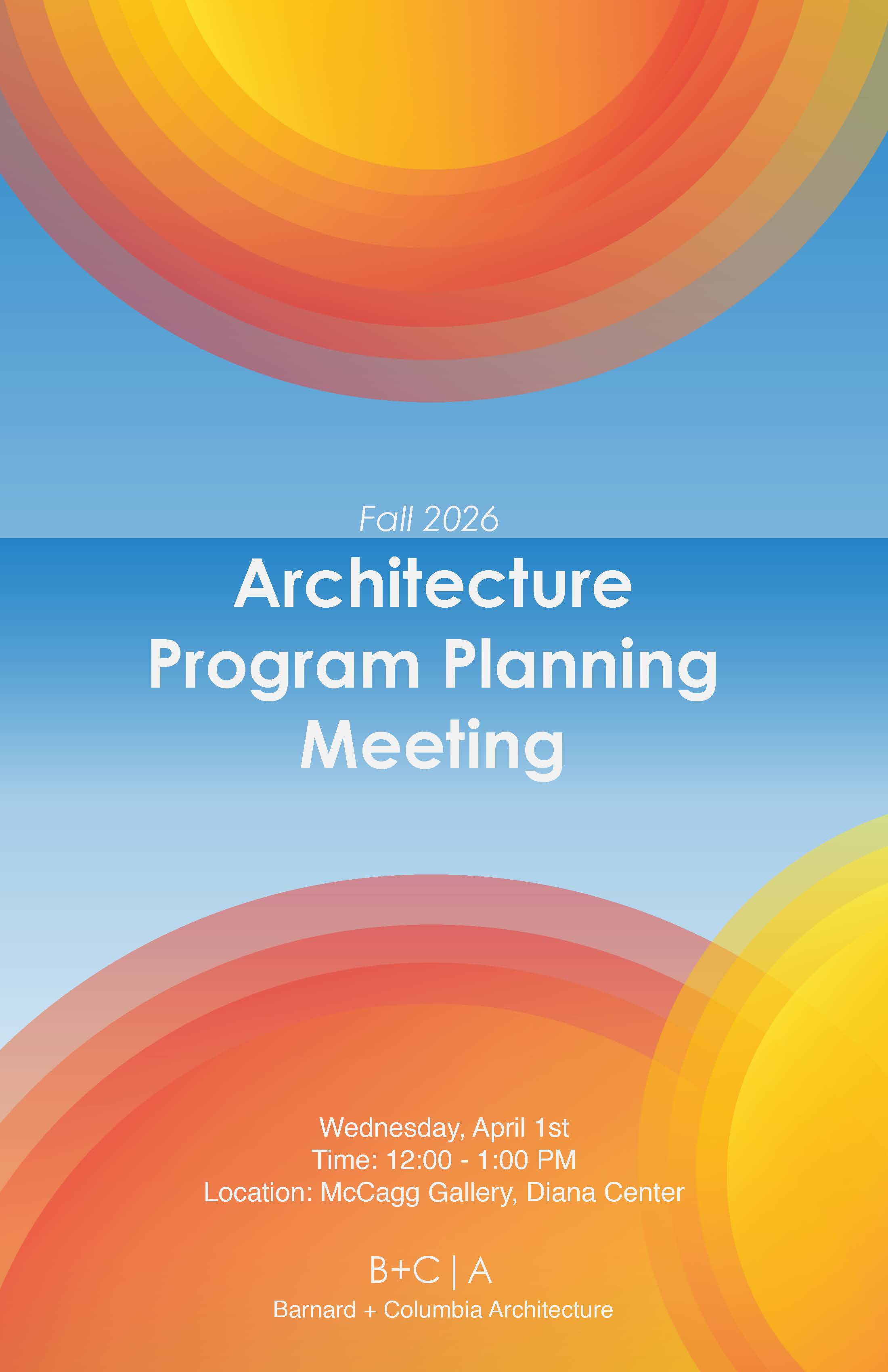 Program Planning Meeting Poster